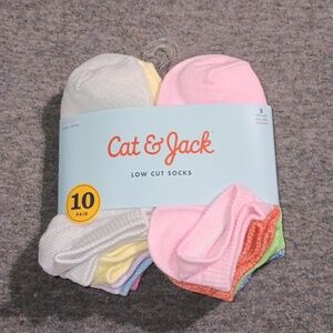 NWT Cat & Jack Low-Cut Socks (10 ct)